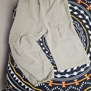 Zara Lightweight Cargo Pants in Olive